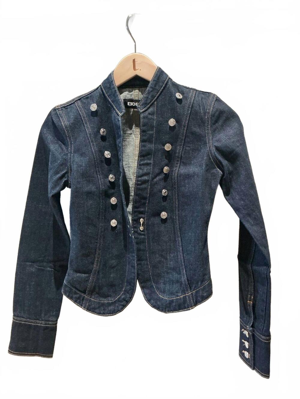 NEW EB DENIM women's calla jacket in blue